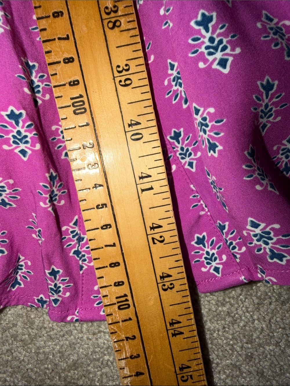 J. Crew Strappy Tiered Midi Dress in 'Festive Pink Baltic Blue' Size 6P - Picture 9 of 9